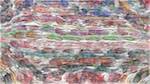 Fourth of 'reflets &mdash; paint action sequence &mdash; skylistic 3'.