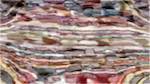 Fifth of 'reflets &mdash; paint action sequence &mdash; skylistic 3'.
