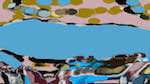 Fifth of 'reflets &mdash; msg &mdash; processing effects 1 source very abstract 1'.