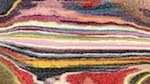 Fourth of 'reflets &mdash; paint action sequence &mdash; soft watercolour'.