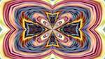 Fifth of 'reflets &mdash; paint action sequence &mdash; symmetry 1'.
