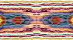 Eighth of 'reflets &mdash; paint action sequence &mdash; symmetry 1'.