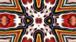 Fourth of 'reflets &mdash; paint action sequence &mdash; symmetry 2'.