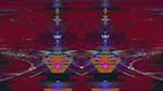 Fifth of 'reflets &mdash; msg &mdash; variations 1 sym patterns 1'.