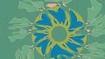 Fifth of 'reflets &mdash; msg &mdash; variations 1 t3 2'.