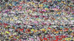 Second of 'reflets &mdash; paint synthesiser classic &mdash; 3.5 collection textured 4'.