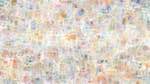 Fourth of 'reflets &mdash; paint action sequence &mdash; textures'.