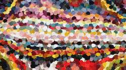 First of 'reflets &mdash; paint synthesiser classic &mdash; 3.0 collection textures 5'.