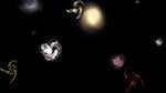 Fifth of 'reflets &mdash; paint action sequence &mdash; time particle examples'.