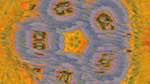 Third of 'reflets &mdash; msg &mdash; variations 1 trisym 1'.