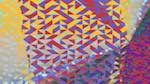 Second of 'reflets &mdash; msg &mdash; abstract 1 truchet 1'.