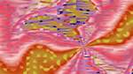 Fourth of 'reflets &mdash; msg &mdash; abstract 1 truchet 1'.