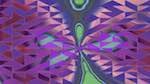 Eighth of 'reflets &mdash; msg &mdash; abstract 1 truchet 1'.