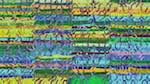 Fifth of 'reflets &mdash; msg &mdash; abstract 1 truchet 2'.