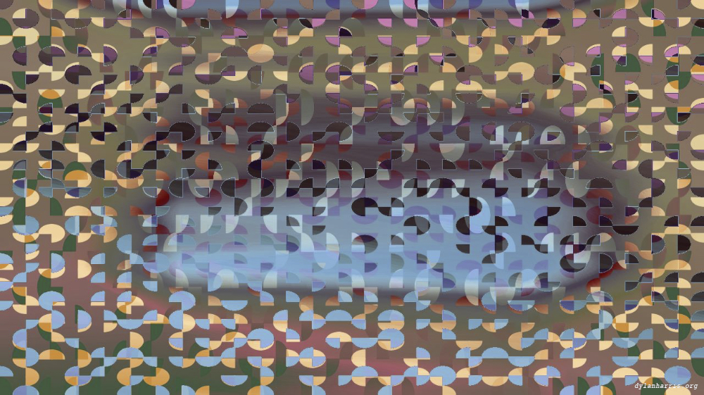 Image 'reflets &mdash; msg &mdash; abstract 1 truchet 3 1'.