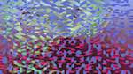 Second of 'reflets &mdash; msg &mdash; abstract 1 truchet 3'.