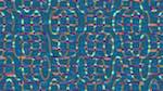 Eighth of 'reflets &mdash; msg &mdash; abstract 1 truchet 3'.