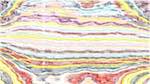 Eighth of 'reflets &mdash; paint action sequence &mdash; vector 2'.