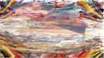 Seventh of 'reflets &mdash; paint action sequence &mdash; vector colour'.