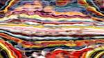 Sixth of 'reflets &mdash; paint action sequence &mdash; vern pas 8 1'.