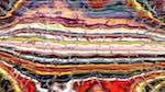 Sixth of 'reflets &mdash; paint action sequence &mdash; vern pas 8 1'.