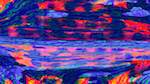 Third of 'reflets &mdash; msg &mdash; processing effects 0 very abstract 1'.