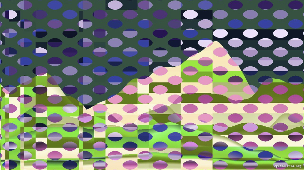 Image 'reflets &mdash; msg &mdash; abstract 1 vert mountains 1 6'.
