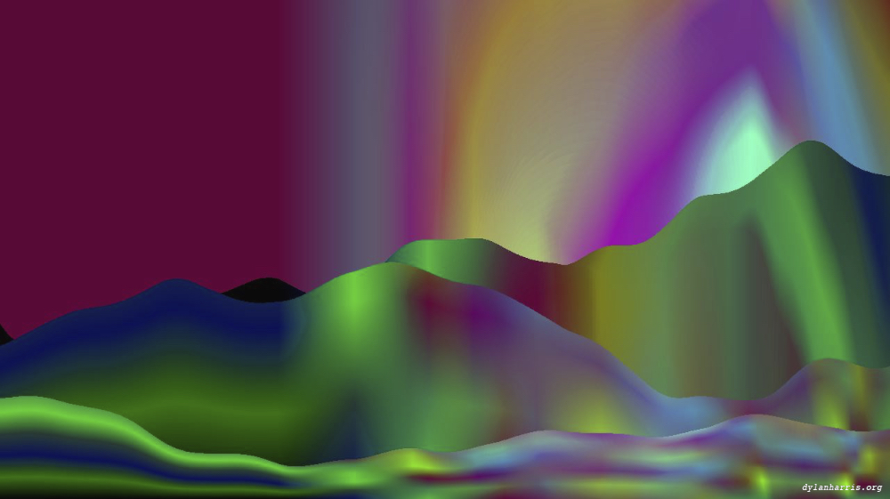 Image 'reflets &mdash; msg &mdash; abstract 1 vert mountains 1 7'.