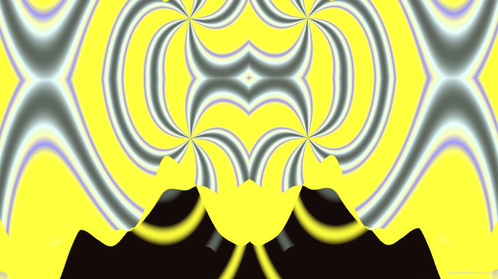 Image 'reflets &mdash; msg &mdash; abstract 1 vert mountains 3 1'.