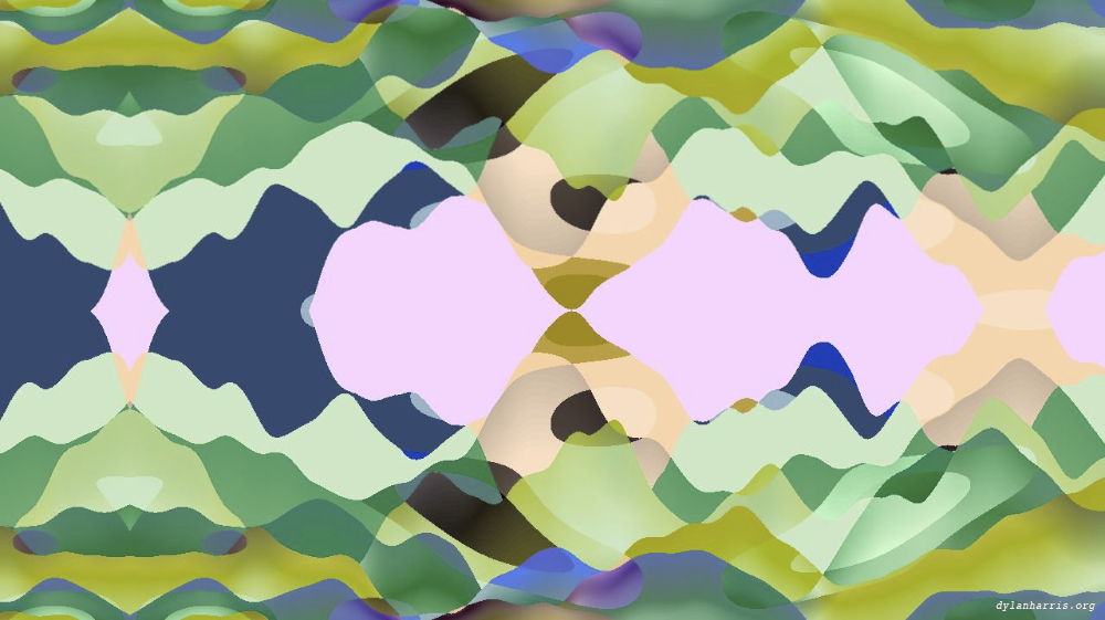 Image 'reflets &mdash; msg &mdash; abstract 1 vert mountains 3 2'.