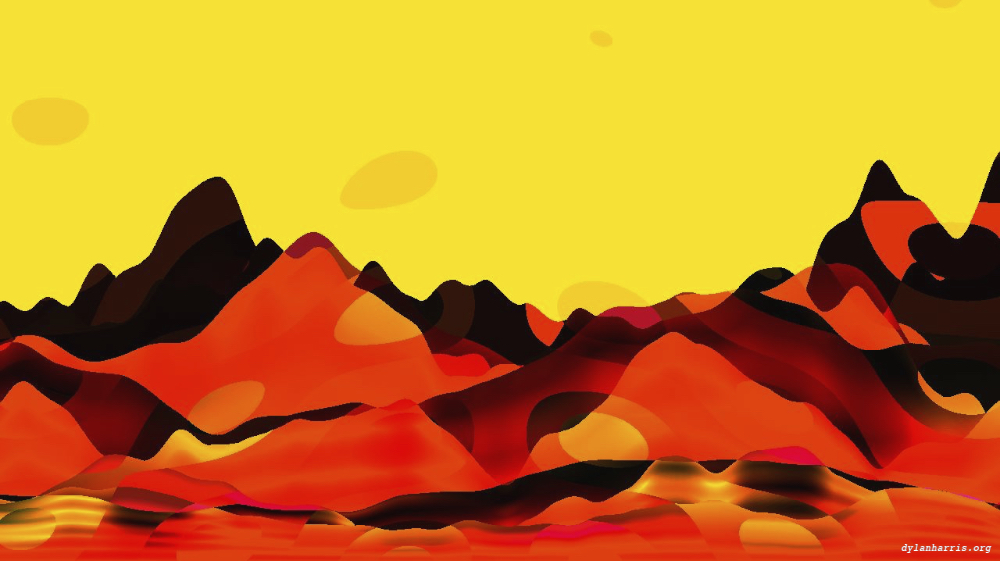 Image 'reflets &mdash; msg &mdash; abstract 1 vert mountains 3 3'.