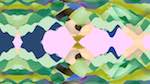 Second of 'reflets &mdash; msg &mdash; abstract 1 vert mountains 3'.