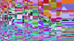 Seventh of 'reflets &mdash; msg &mdash; abstract 1 vert mountains 3'.