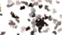 Seventh of 'reflets &mdash; paint synthesiser classic &mdash; 4.0 collection watercolour 7'.