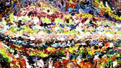 Fourth of 'reflets &mdash; paint synthesiser classic &mdash; default wet 3'.