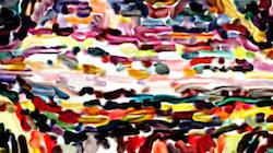 Third of 'reflets &mdash; paint synthesiser classic &mdash; 3.5 collection wet 4'.