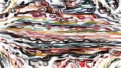 Third of 'reflets &mdash; paint synthesiser classic &mdash; default wet paint 1'.