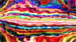 Third of 'reflets &mdash; paint synthesiser classic &mdash; paint styles wet strokes'.