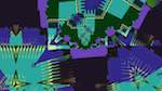 Second of 'reflets &mdash; msg &mdash; variations 2 z 1 4'.