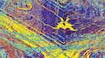 Fifth of 'reflets &mdash; msg &mdash; variations 2 z 2'.