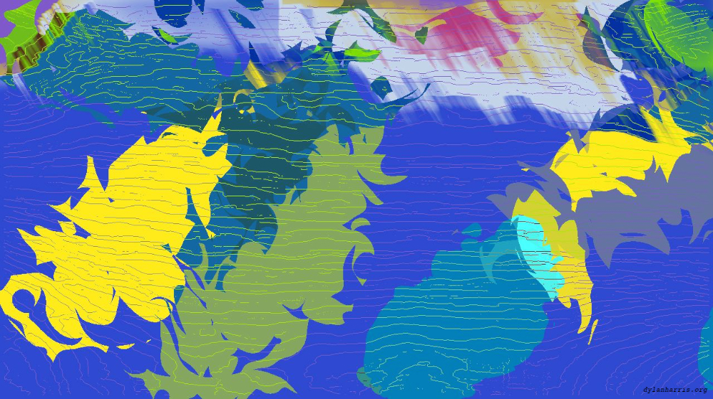Image 'reflets &mdash; msg &mdash; variations 2 z 2 3 3'.