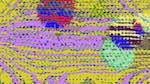Fifth of 'reflets &mdash; msg &mdash; variations 2 z 2 3'.
