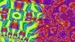 Second of 'reflets &mdash; msg &mdash; variations 2 z test 2'.