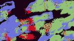Second of 'reflets &mdash; msg &mdash; variations 2 z test 3'.