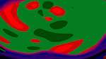 Seventh of 'reflets &mdash; msg &mdash; variations 2 z test 3'.