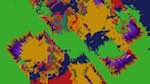 Seventh of 'reflets &mdash; msg &mdash; variations 2 z test 3 2'.