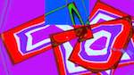 Second of 'reflets &mdash; msg &mdash; variations 2 z test 5'.