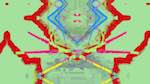 Sixth of 'reflets &mdash; msg &mdash; variations 2 zzz 2 5'.