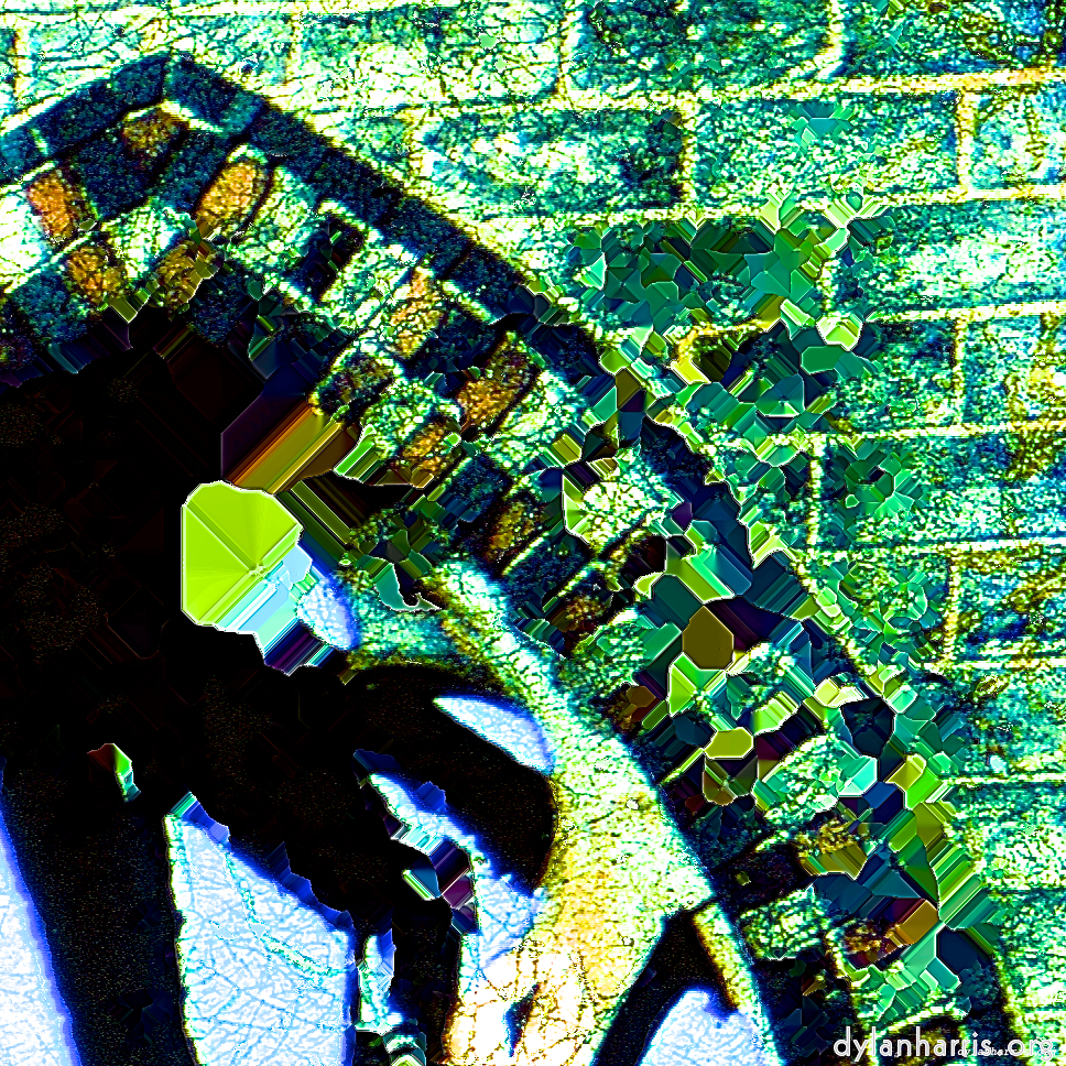 image: This is &lsquo;damage (ccxliii) 3&rsquo;.