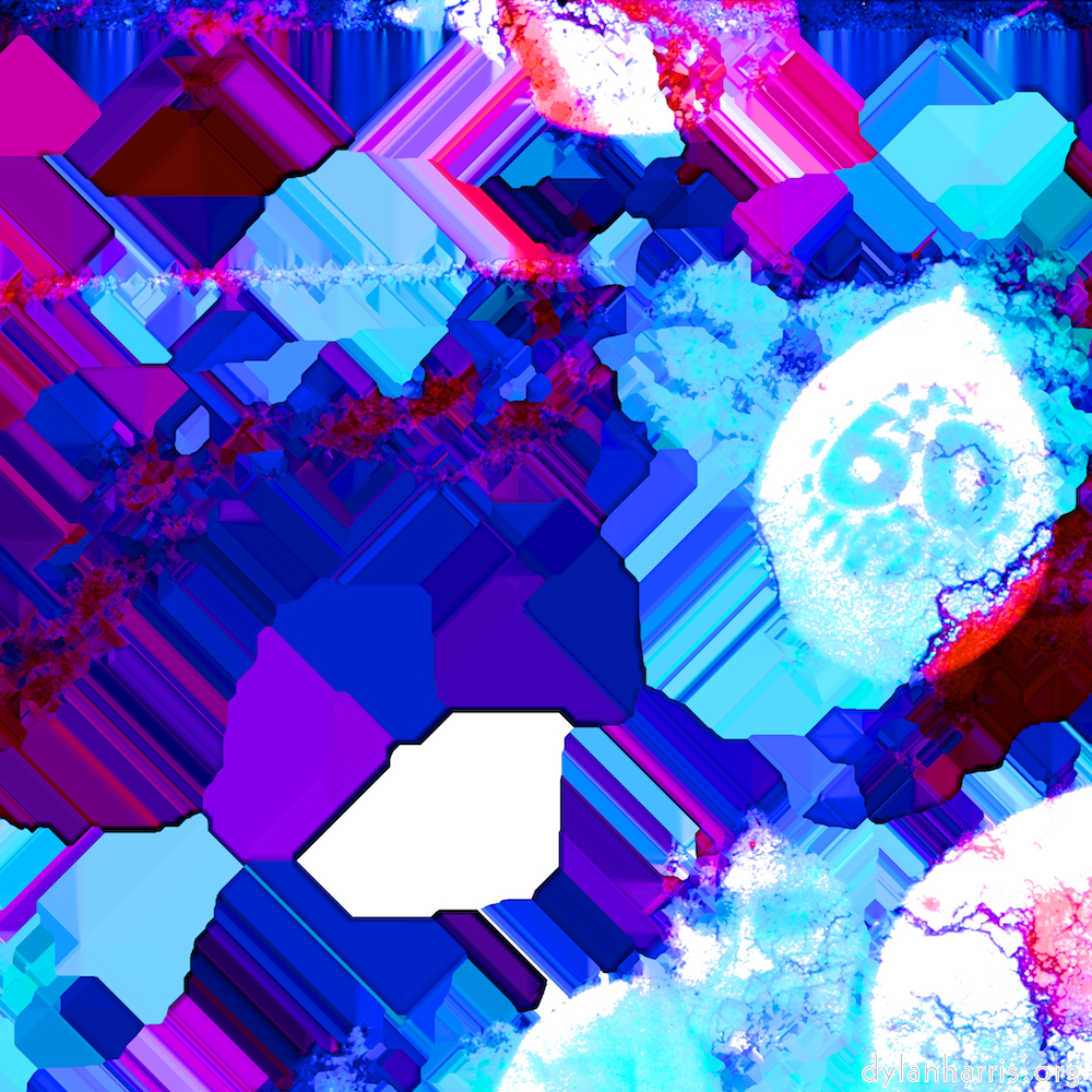image: This is &lsquo;damage (xxv) 8&rsquo;.